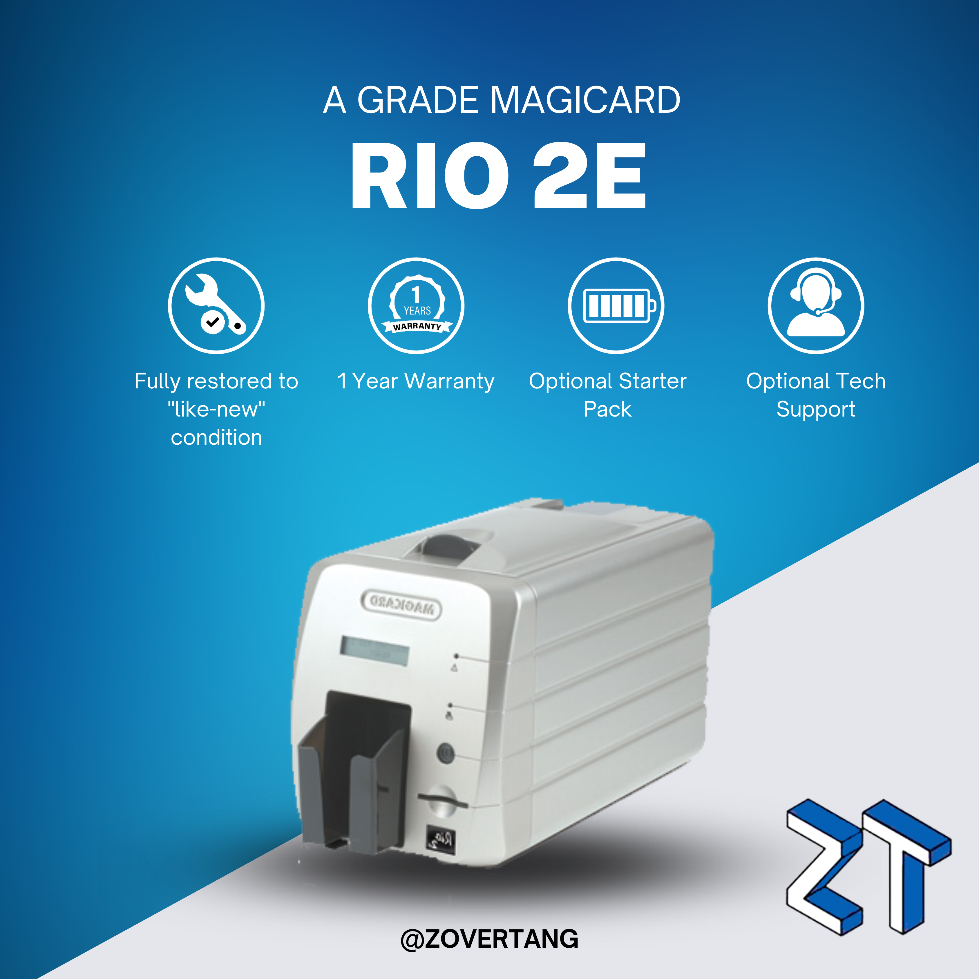 Magicard Rio 2e ID Card Printer | High-Performance Color ID & Badge Printing