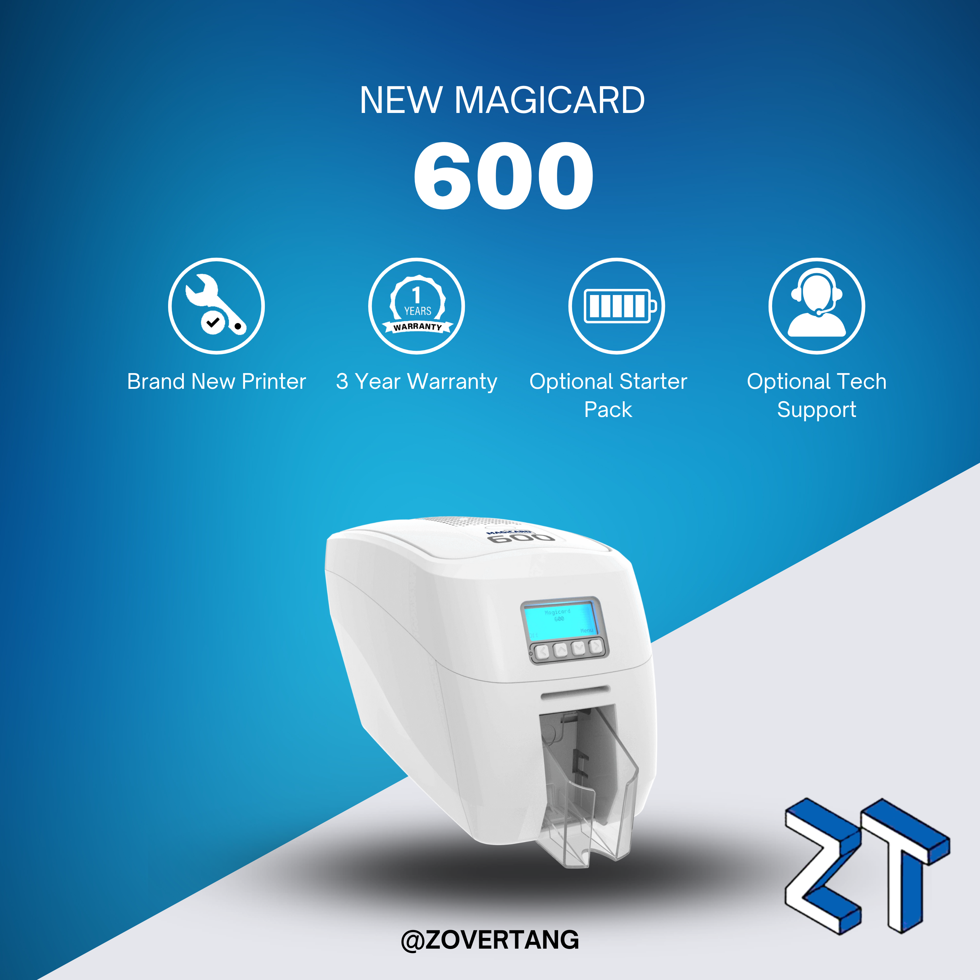 Magicard 600 UNO ID Card Printer (Single-Sided)