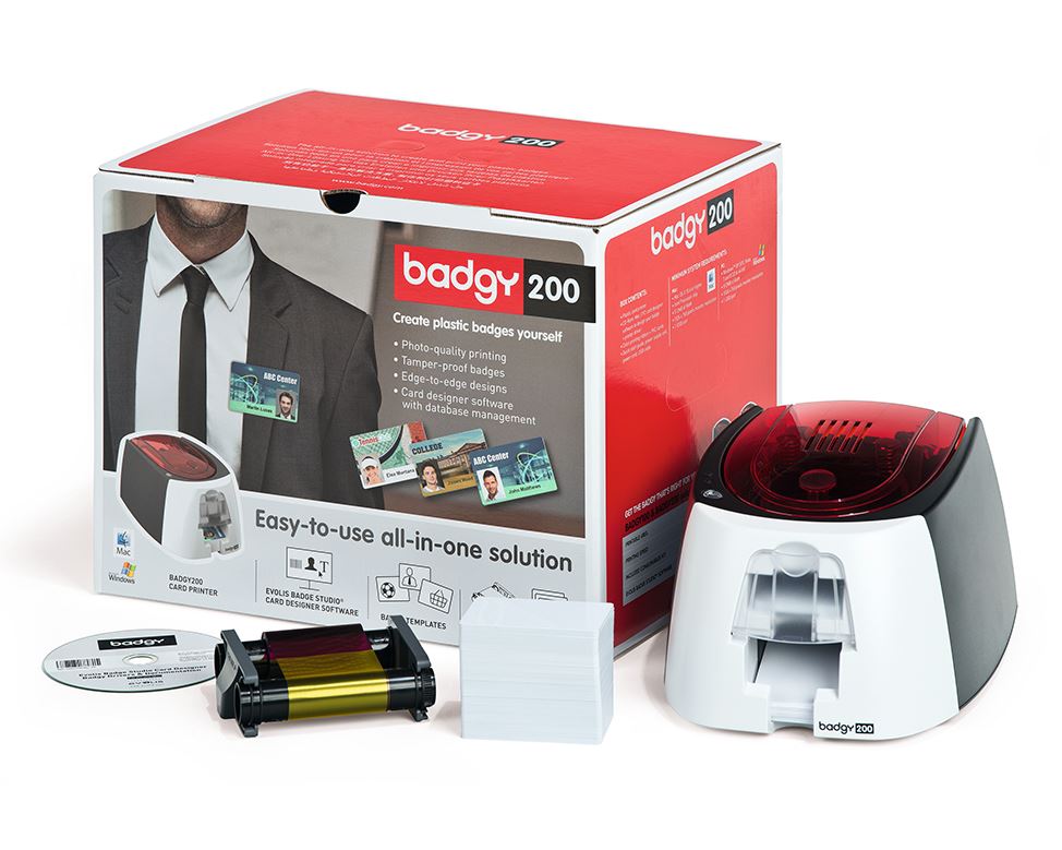 Evolis Badgy 200 ID Card Printer