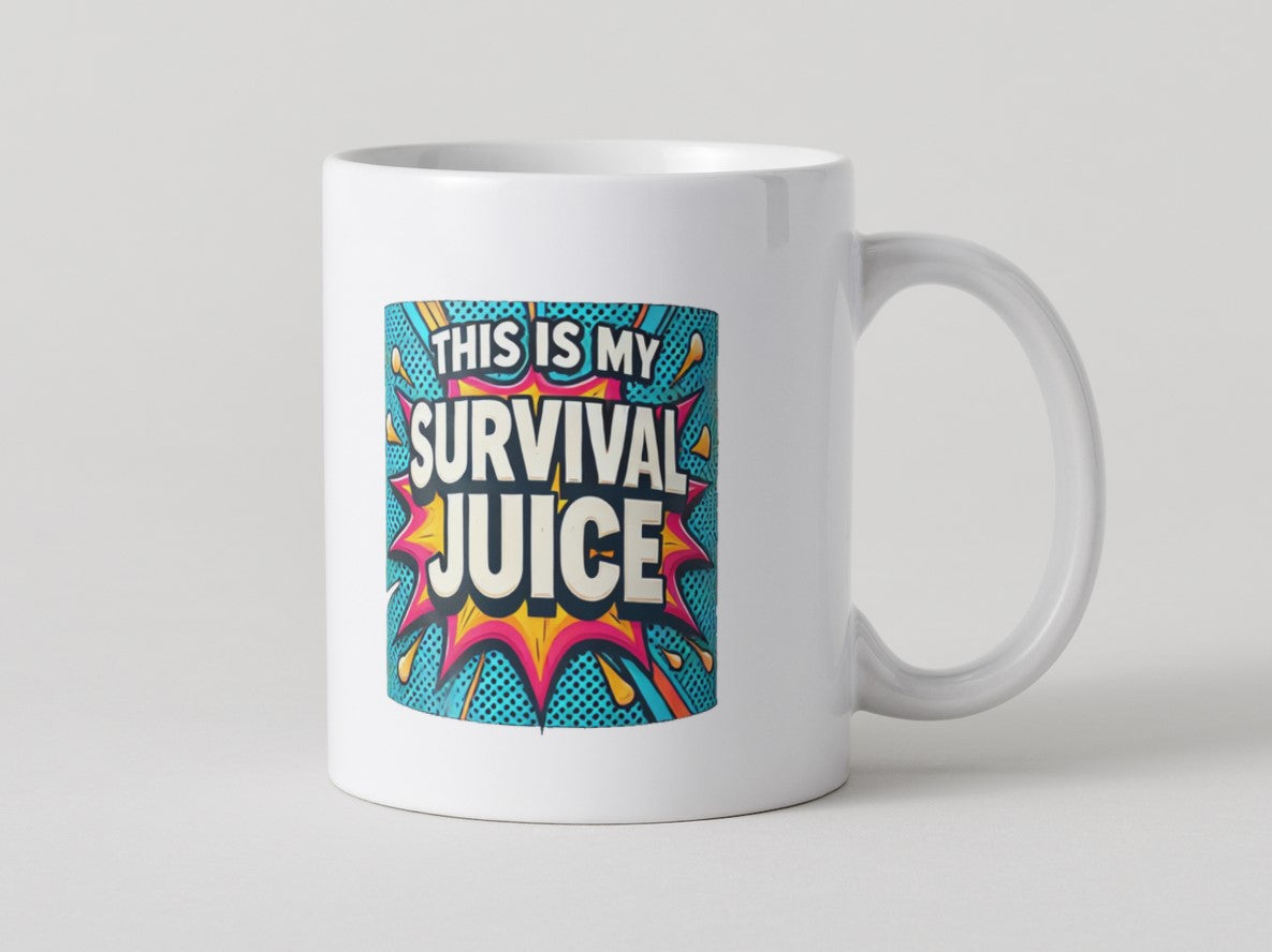 This Is My Survival Juice Mug