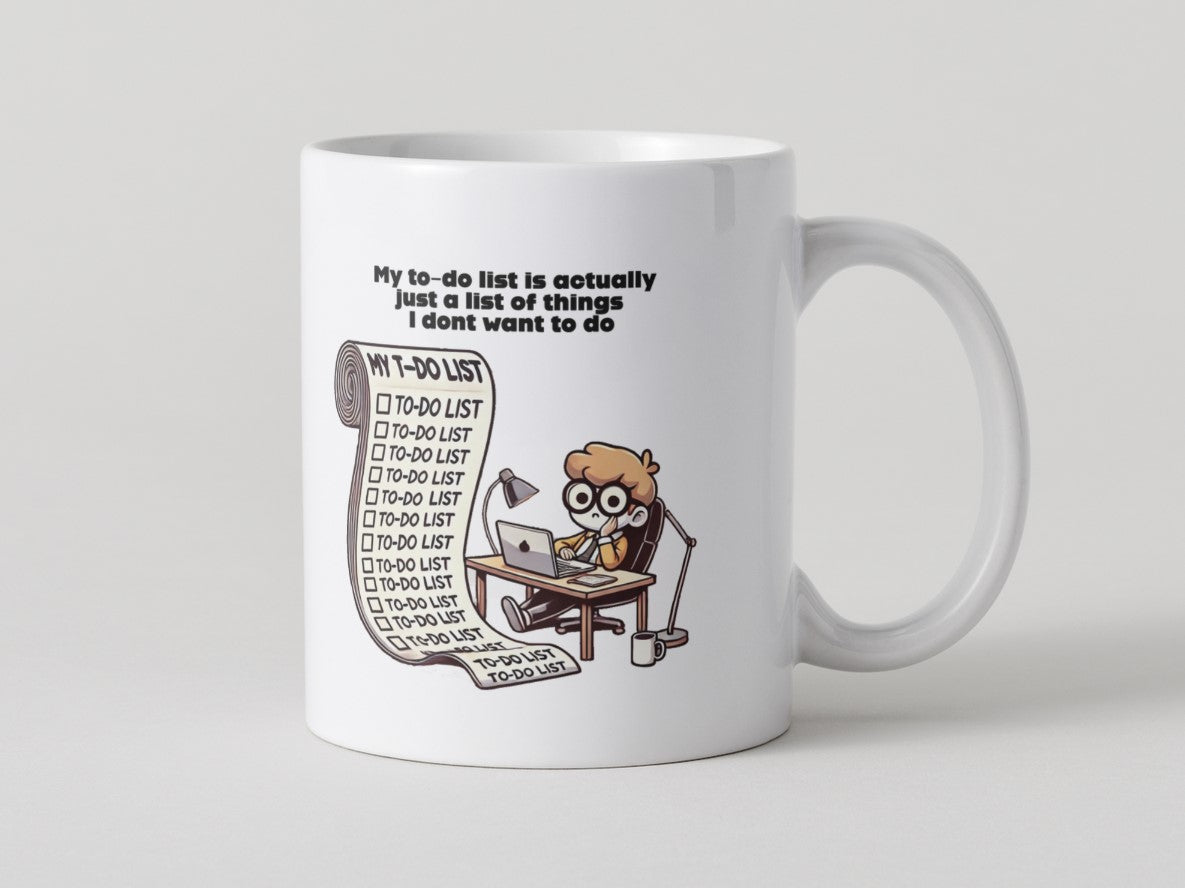 Never Ending To-Do List Mug