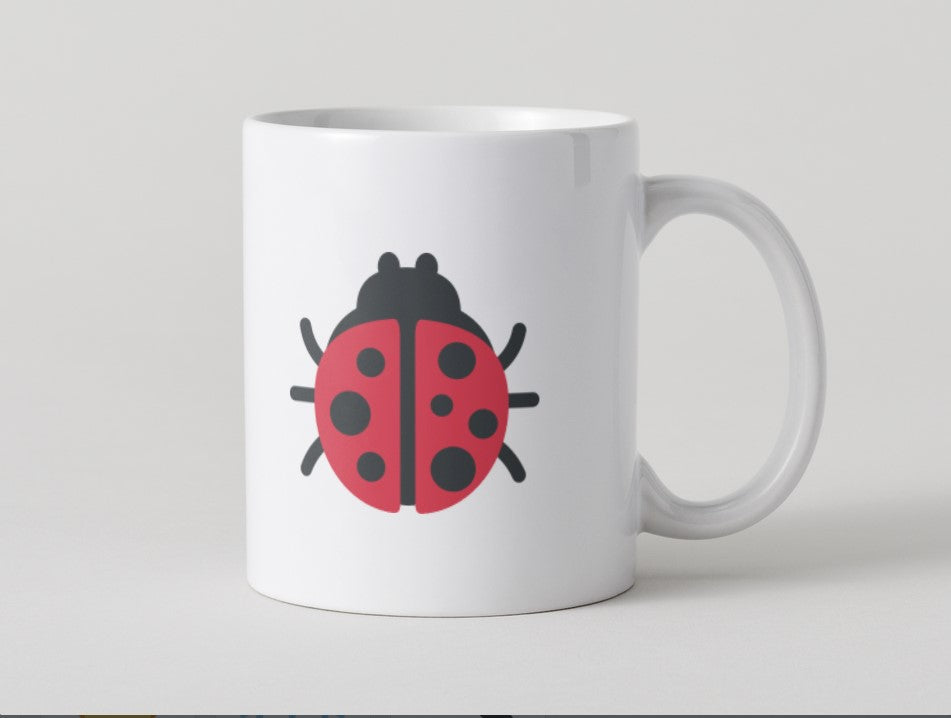 Ladybird Emoji Mug