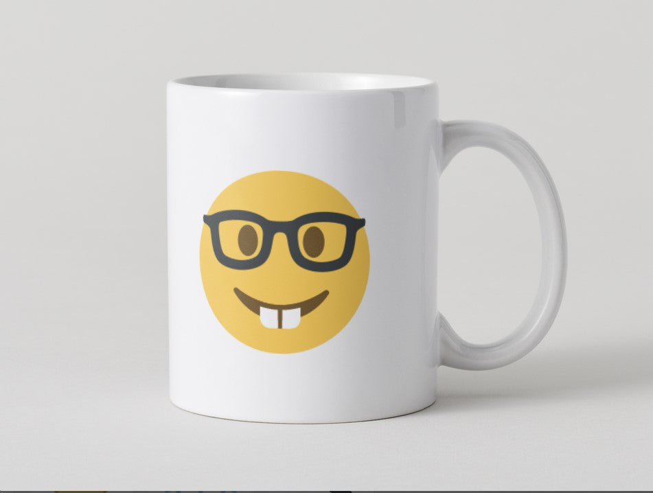 Geek Emoji Mug