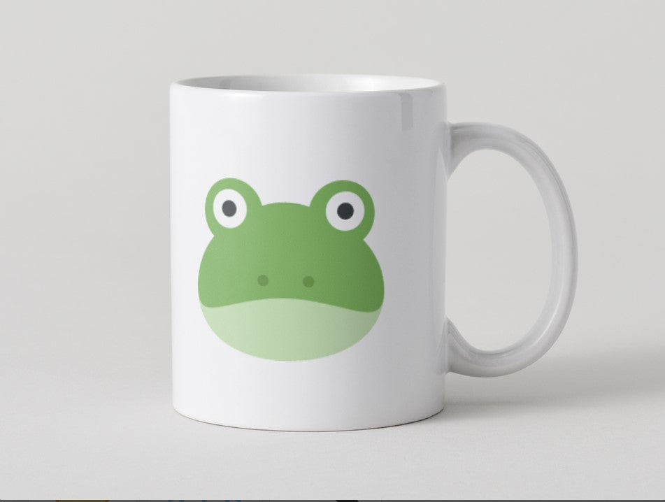 Frog Emoji Mug