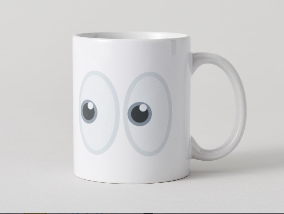 Eyes Emoji Mug