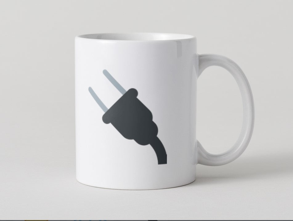 Plug Emoji Mug