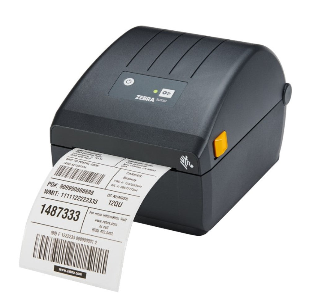 Zebra ZD230 203 DPI Direct Transfer Label and Barcode Printer